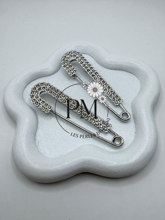 BROCHE À STRASS - x1