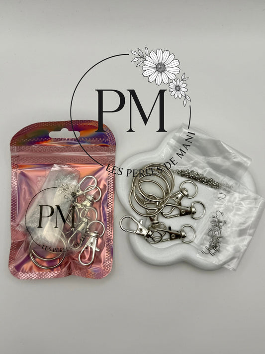 KIT PREPARATION BIJOU DE TELEPHONE OU SAC A MAIN - ACIER INOXYDABLE