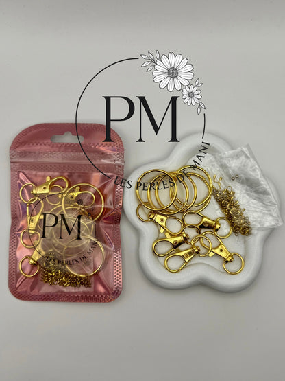 KIT PREPARATION BIJOU DE TELEPHONE OU SAC A MAIN - ACIER INOXYDABLE