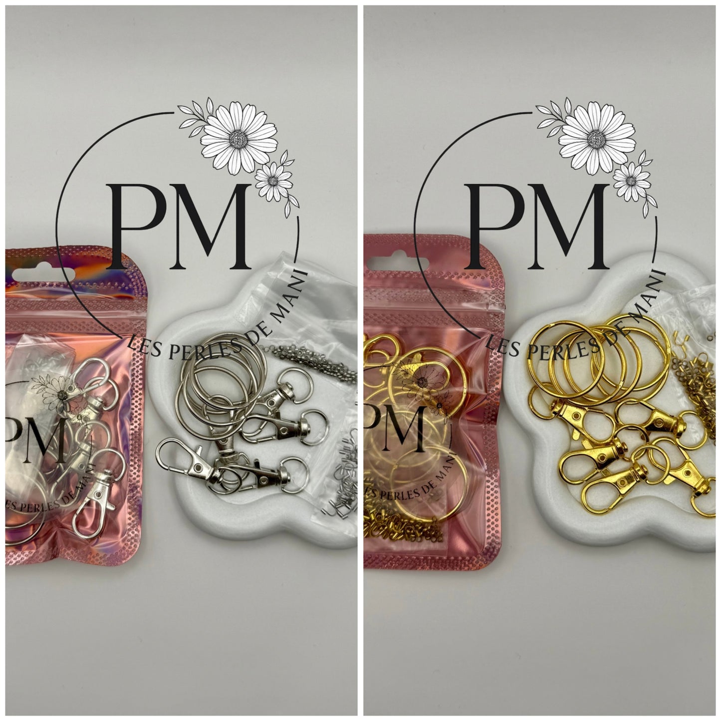 KIT PREPARATION BIJOU DE TELEPHONE OU SAC A MAIN - ACIER INOXYDABLE