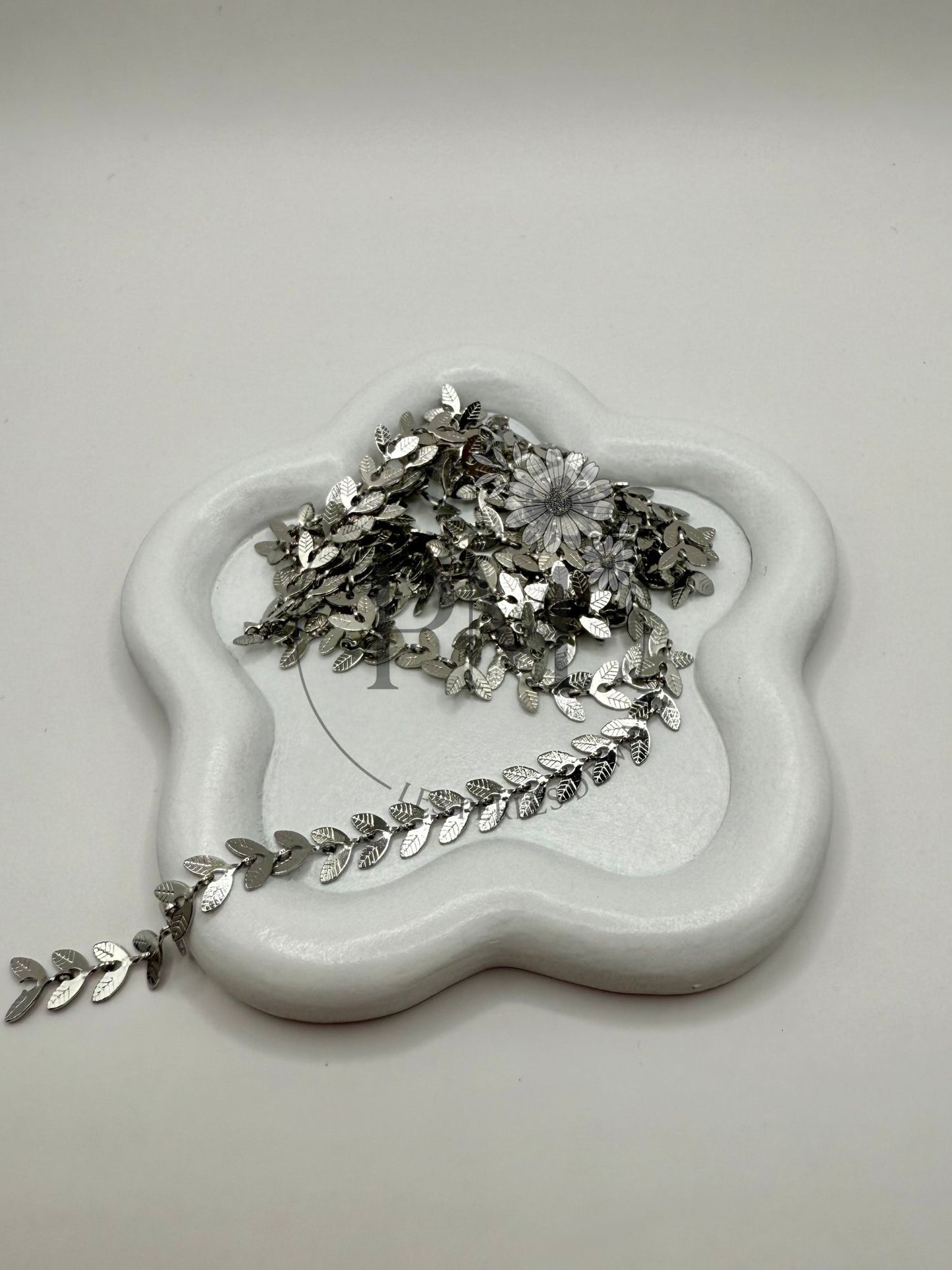 Chaîne à feuilles 1m - Acier Inoxydable